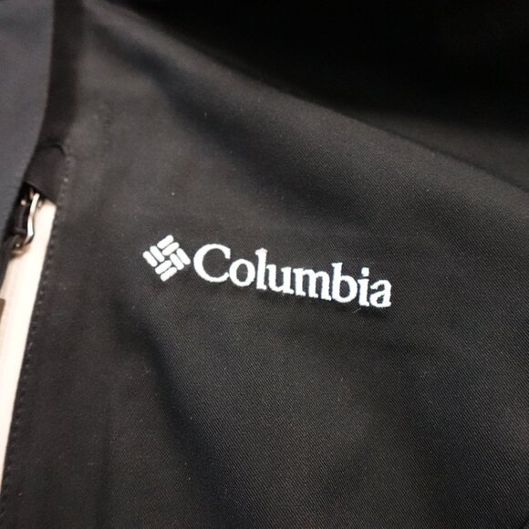 Columbia Bugaboo Tech Interchange SHELL Jacket Women’s M Black Waterproof - Picture 2 of 16